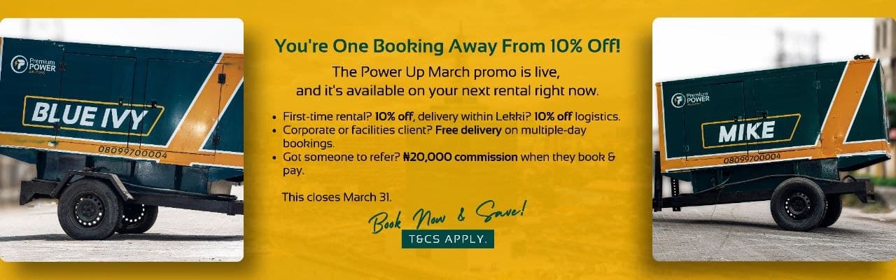 Power Up March Promo – You're One Booking Away From 10% Off