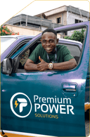 Power technician working