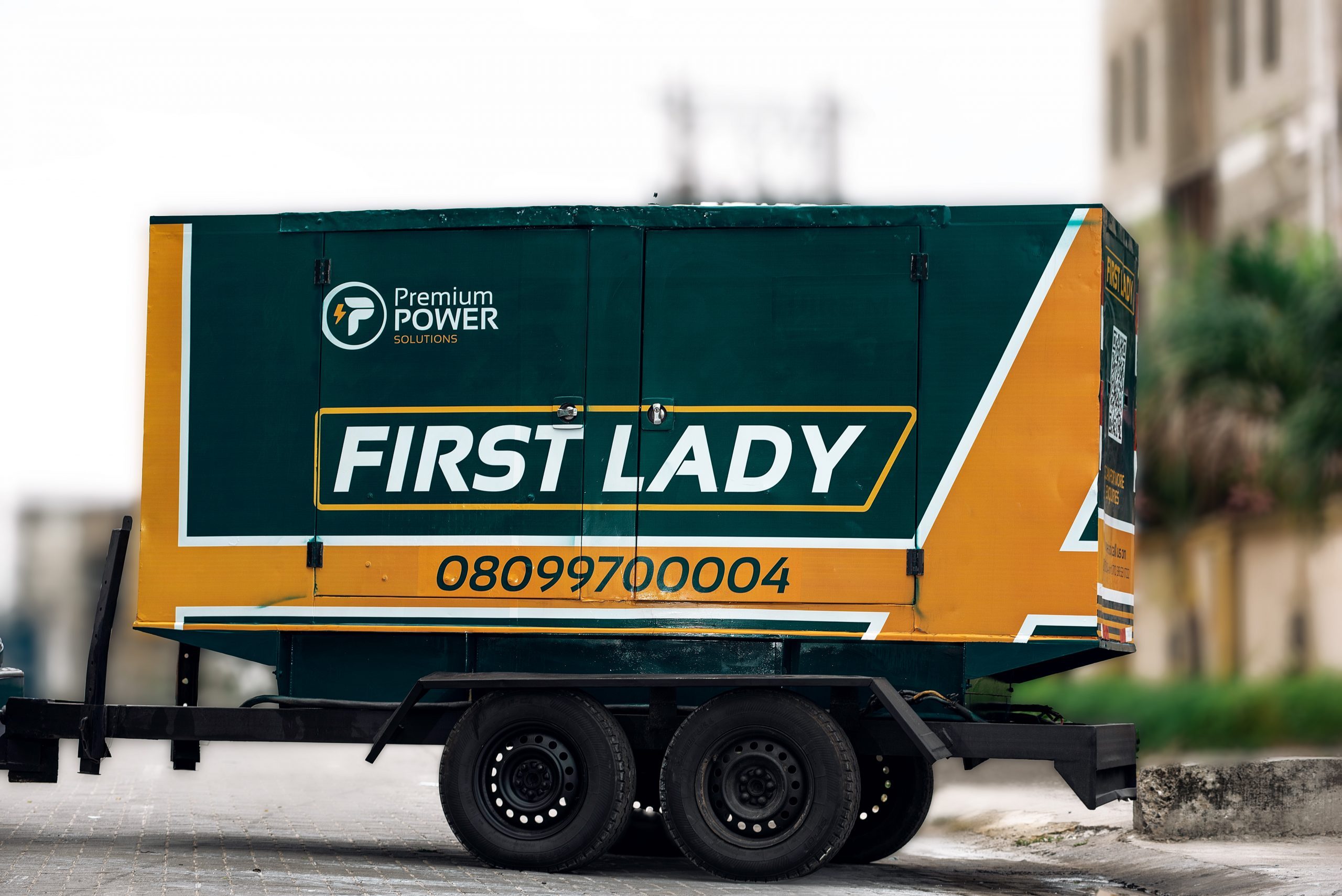 First lady soundproof generator